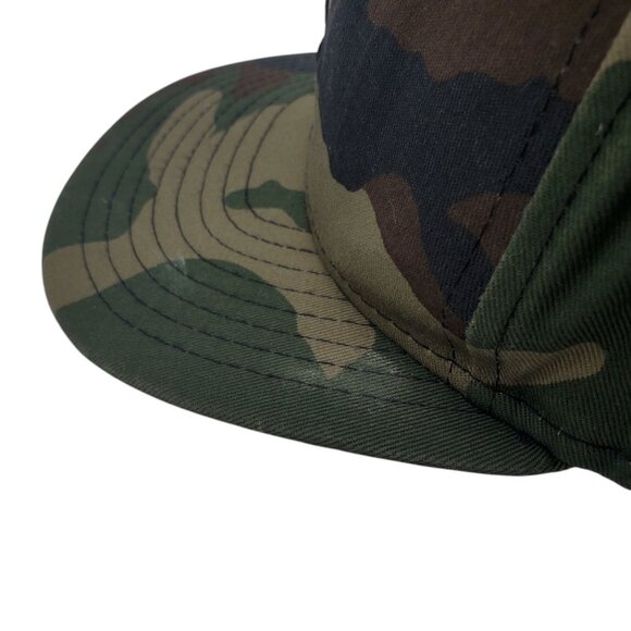 TEXAS RANGERS Hat Cap MLB Baseball Camo Logo Pattern Fitted 71/8 New Era 59fifty - Picture 4 of 8